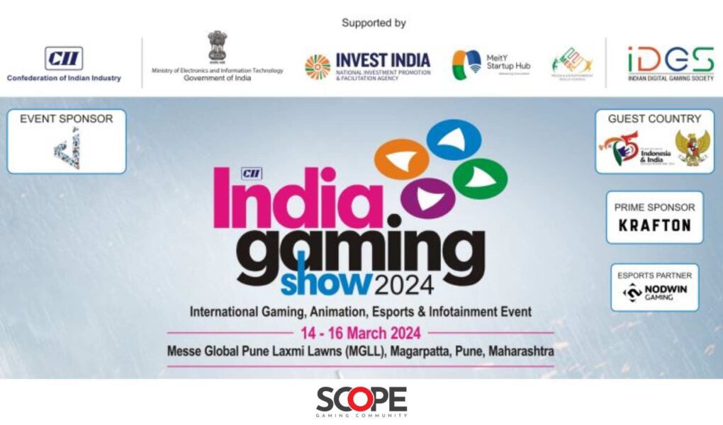 scope magazine banner image for India Gaming Show 2024