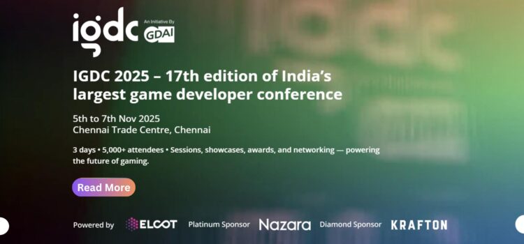 17th Edition of India’s Game Developers Conference