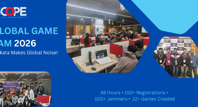 Scope Gaming Community x Red Apple Learning Successfully Hosted Global Game Jam 2026 Kolkata