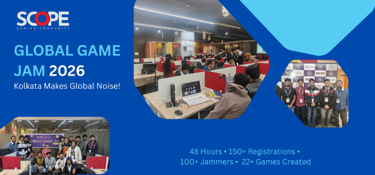 Scope Gaming Community x Red Apple Learning Successfully Hosted Global Game Jam 2026 Kolkata