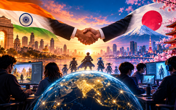 Memorandum of association signed between Indian Jetsynthesis and Japanese MIXI gaming company