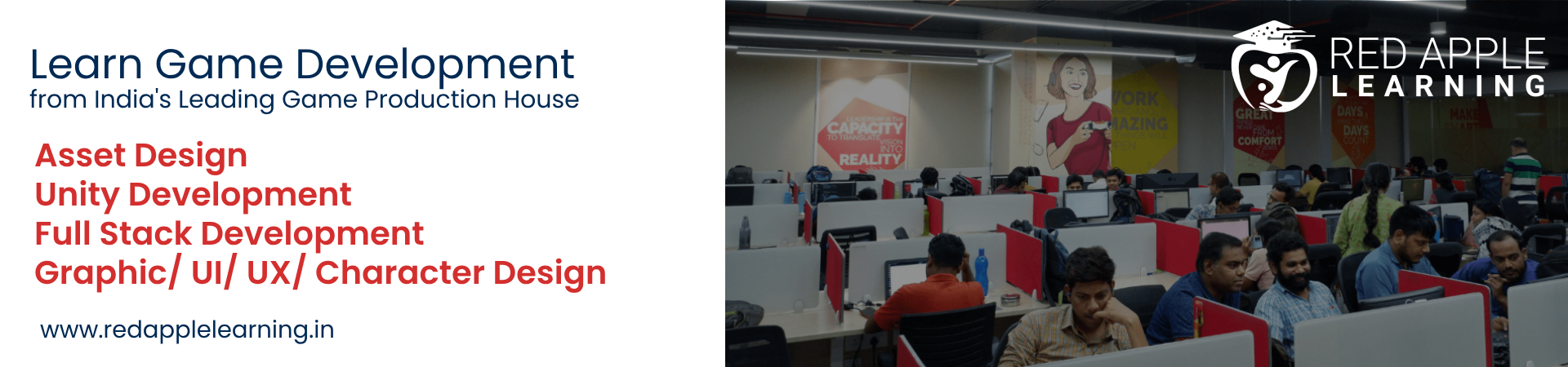 game development course in kolkata I Red Apple Learning